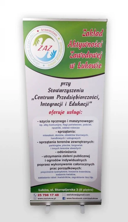 Roll-up gabinetu stomatologicznego
