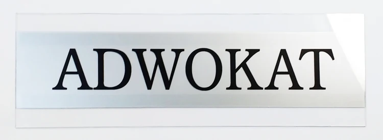 Szyld Adwokat